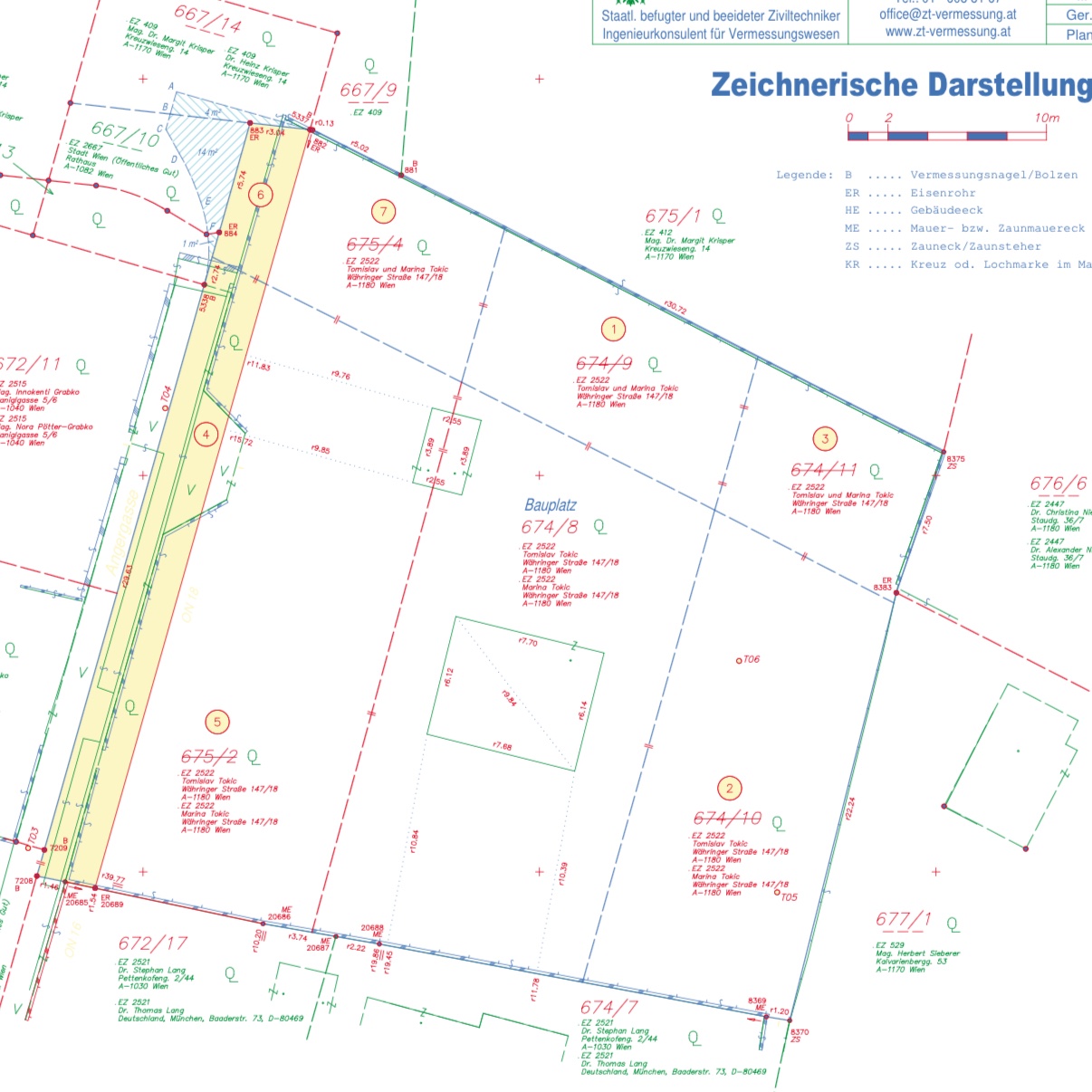 Attraktive Grundstücksfläche in gefragter Wohnlage in Hernals Bild 2